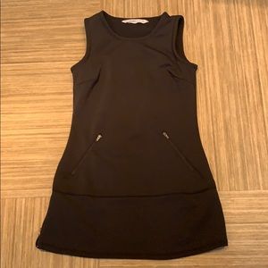 Black fleece lined tunic